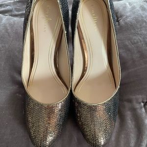 Sparkly high heel